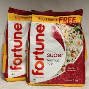 Fortune Basmati Rice 1kg+1kg free