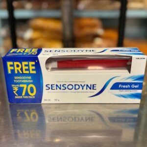 Sensodyne Ftresh Gel 150gm+1brush free